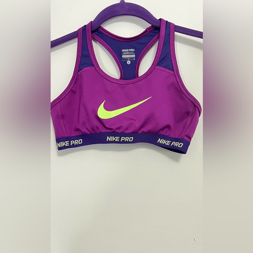 NIKE PRO JUNIOR SPORTS BRA LARGE